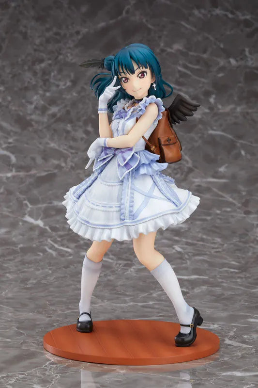 Love Live! Sunshine!! - Tsushima Yoshiko - 1/7 - Blu-ray Jacket Ver. (Good Smile Company, With Fans!)ㅤ – Good Smile Company As Distributor,With Fans! As Manufacturer – ActionFigure Brasil