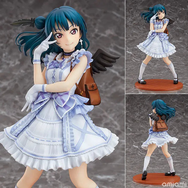 Love Live! Sunshine!! - Tsushima Yoshiko - 1/7 - Blu-ray Jacket Ver. (Good Smile Company, With Fans!)ㅤ – Good Smile Company As Distributor,With Fans! As Manufacturer – ActionFigure Brasil