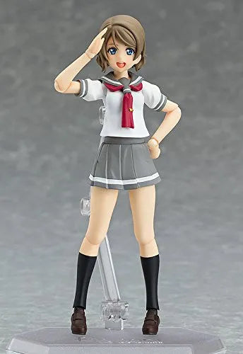 Love Live! Sunshine!! - Watanabe You - Figma #357 (Max Factory)ㅤ – Max Factory – ActionFigureBrasil — ambientada