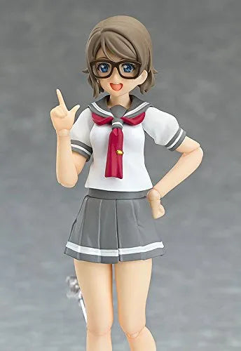 Love Live! Sunshine!! - Watanabe You - Figma #357 (Max Factory)ㅤ – Max Factory – ActionFigure Brasil — com base expositora