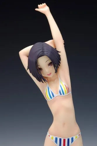 Love Plus - Kobayakawa Rinko - Beach Queens - 1/10 - Swimsuit Ver. (Wave)ㅤ – Wave – ActionFigure Brasil — embalagem
