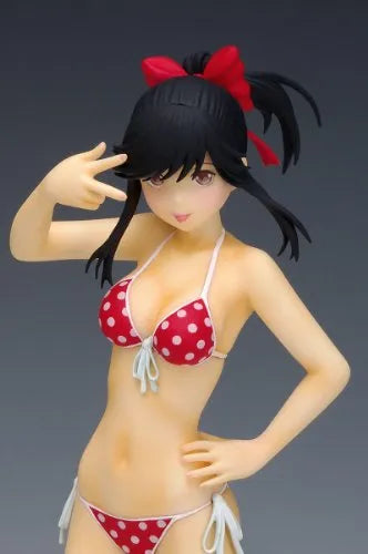 Love Plus - Takane Manaka - Beach Queens - 1/10 - Swimsuit Ver. (Wave)ㅤ – Wave – ActionFigure Brasil — ambientada