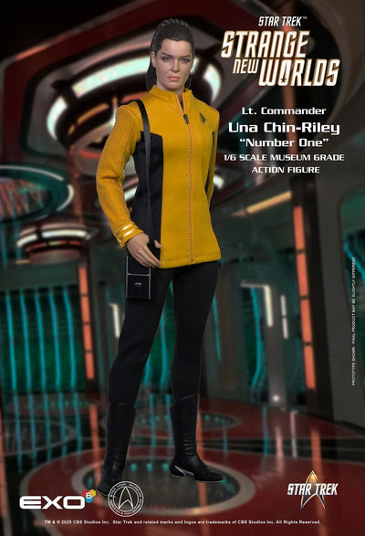Lt. Commander Una Chin-Riley “Number One” – EXO-6 – ActionFigure Brasil — detalhe do produto