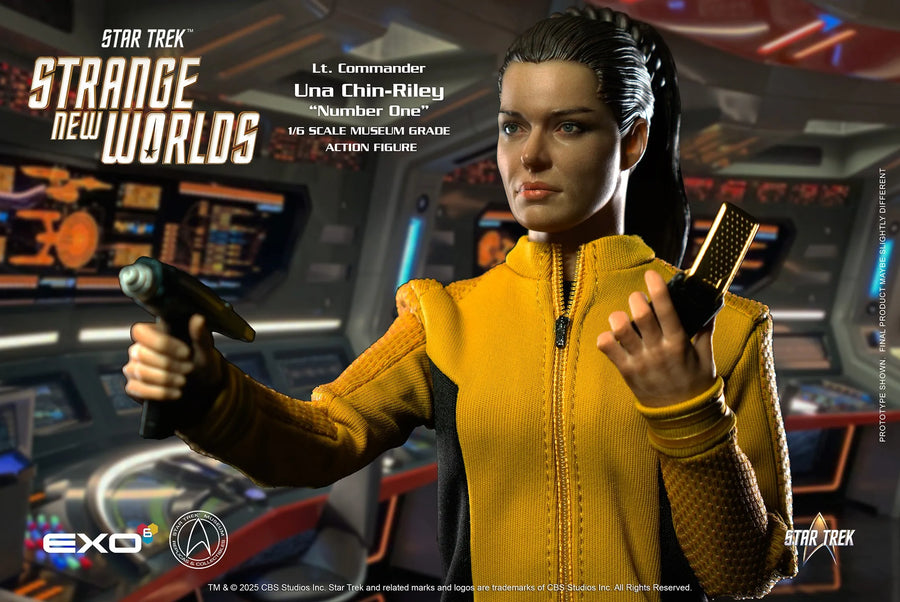 Lt. Commander Una Chin-Riley “Number One” – EXO-6 – ActionFigure Brasil
