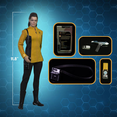 Lt. Commander Una Chin-Riley “Number One” – EXO-6 – ActionFigure Brasil — embalagem