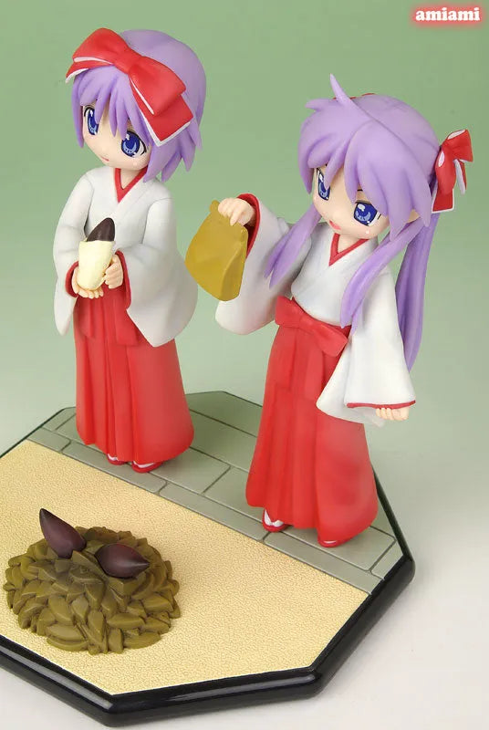 Lucky Star [AmiAmi Limited] Kagami & Tsukasa Hiiragi Yakiimo Douzo Setㅤ – Wave – ActionFigureBrasil
