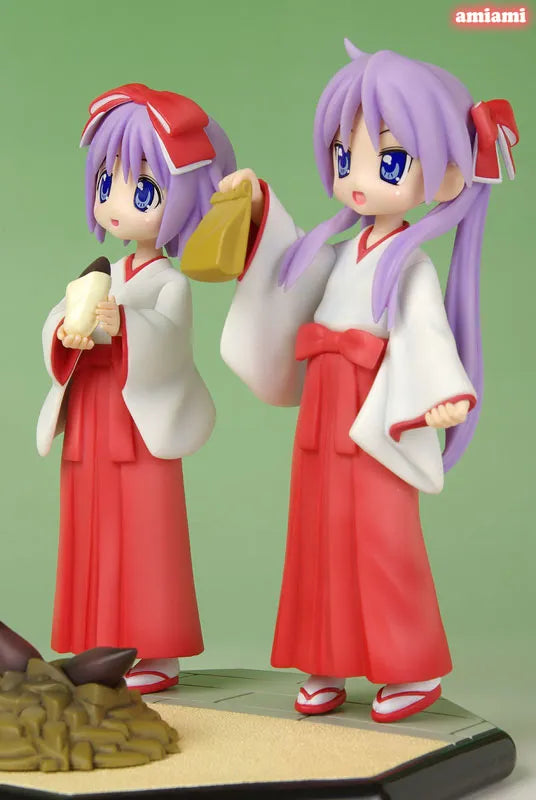 Lucky Star [AmiAmi Limited] Kagami & Tsukasa Hiiragi Yakiimo Douzo Setㅤ – Wave – ActionFigureBrasil