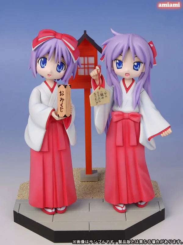 Lucky Star - Kagami & Tsukasa Hiiragi Hatsumoude Set Miyazawa Models Limited Distribution Editionㅤ – Wave – ActionFigure Brasil