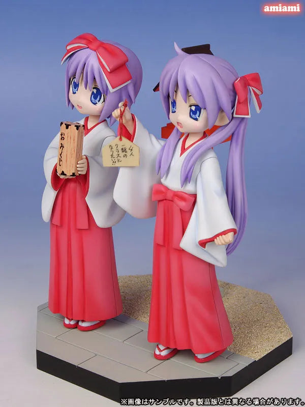 Lucky Star - Kagami & Tsukasa Hiiragi Hatsumoude Set Miyazawa Models Limited Distribution Editionㅤ – Wave – ActionFigure Brasil