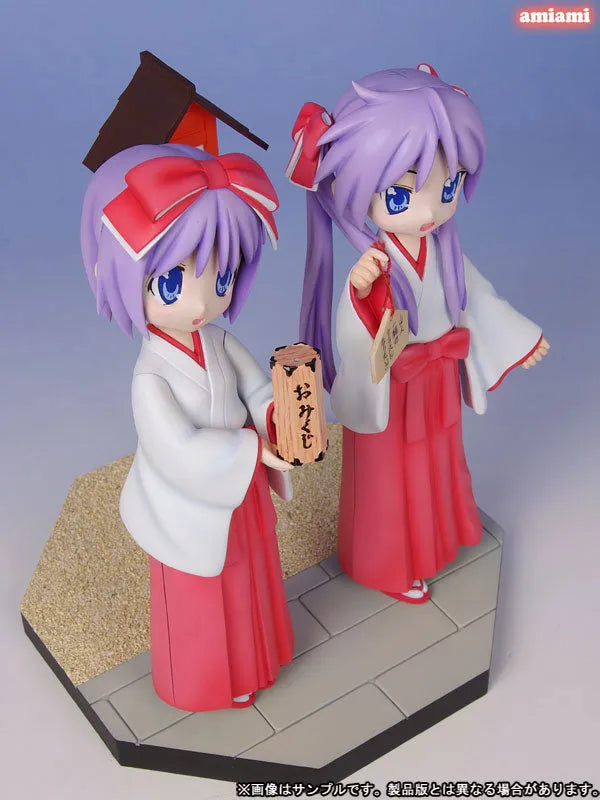 Lucky Star - Kagami & Tsukasa Hiiragi Hatsumoude Set Miyazawa Models Limited Distribution Editionㅤ – Wave – ActionFigure Brasil