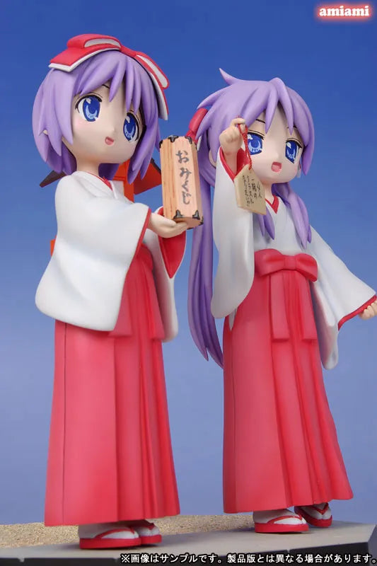 Lucky Star - Kagami & Tsukasa Hiiragi Hatsumoude Set Miyazawa Models Limited Distribution Editionㅤ – Wave – ActionFigure Brasil