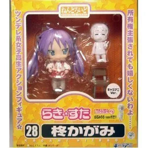 Lucky☆Star - Hiiragi Kagami - Nendoroid #028c - Chara-Ani ver.ㅤ – Good Smile Company – ActionFigure Brasil