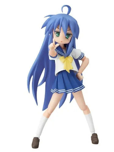 Lucky☆Star - Izumi Konata - Kobayakawa Yutaka - Figma #044 - Summer School Uniform Ver. (Max Factory)ㅤ – Max Factory – ActionFigure Brasil