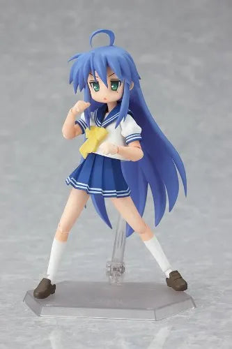 Lucky☆Star - Izumi Konata - Kobayakawa Yutaka - Figma #044 - Summer School Uniform Ver. (Max Factory)ㅤ – Max Factory – ActionFigure Brasil — ângulo diferente