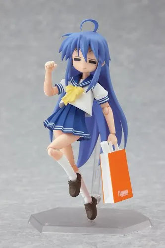 Lucky☆Star - Izumi Konata - Kobayakawa Yutaka - Figma #044 - Summer School Uniform Ver. (Max Factory)ㅤ – Max Factory – ActionFigure Brasil — close