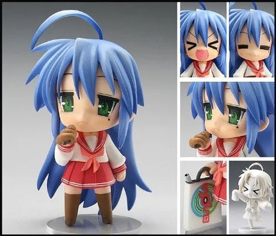 Lucky☆Star - Izumi Konata - Nendoroid #027c - Chara-Ani ver.ㅤ – Good Smile Company – ActionFigure Brasil — ângulo diferente