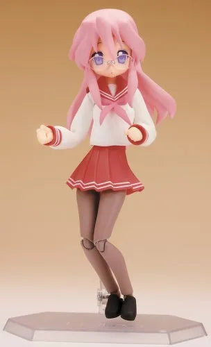 Lucky☆Star - Takara Miyuki - Figma #022 - School Uniform Ver. (Max Factory)ㅤ – Max Factory – ActionFigureBrasil — ângulo diferente