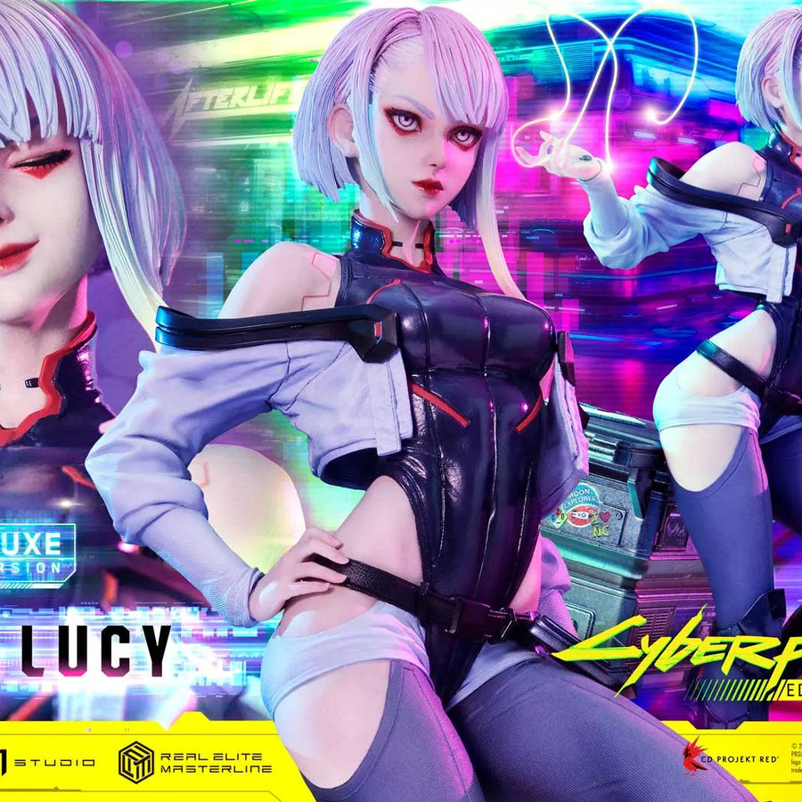 Lucy (Deluxe Bonus Version) Cyberpunk: Edgerunners – Prime1Studio – ActionFigure Brasil