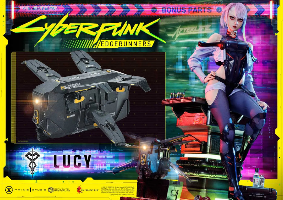 Lucy (Deluxe Bonus Version) Cyberpunk: Edgerunners – Prime1Studio – ActionFigure Brasil