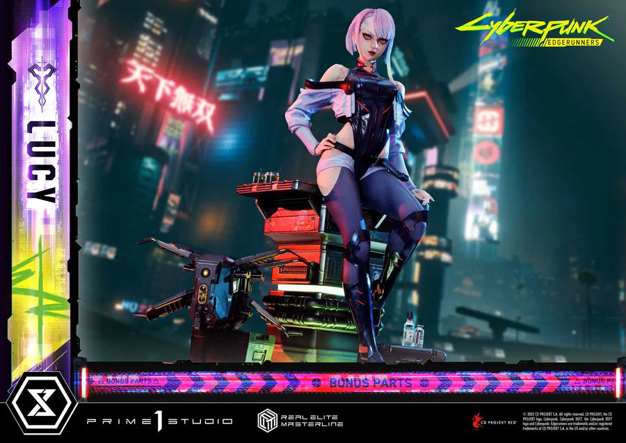 Lucy (Deluxe Bonus Version) Cyberpunk: Edgerunners – Prime1Studio – ActionFigure Brasil