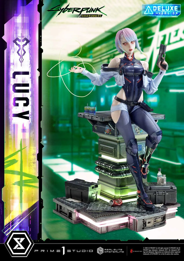 Lucy (Deluxe Bonus Version) Cyberpunk: Edgerunners – Prime1Studio – ActionFigure Brasil