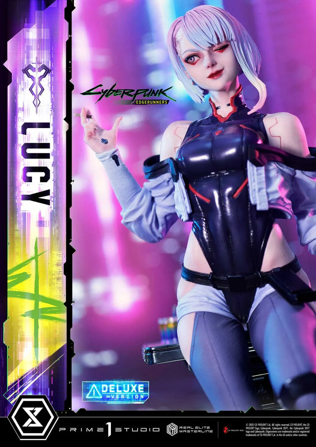Lucy (Deluxe Bonus Version) Cyberpunk: Edgerunners – Prime1Studio – ActionFigure Brasil