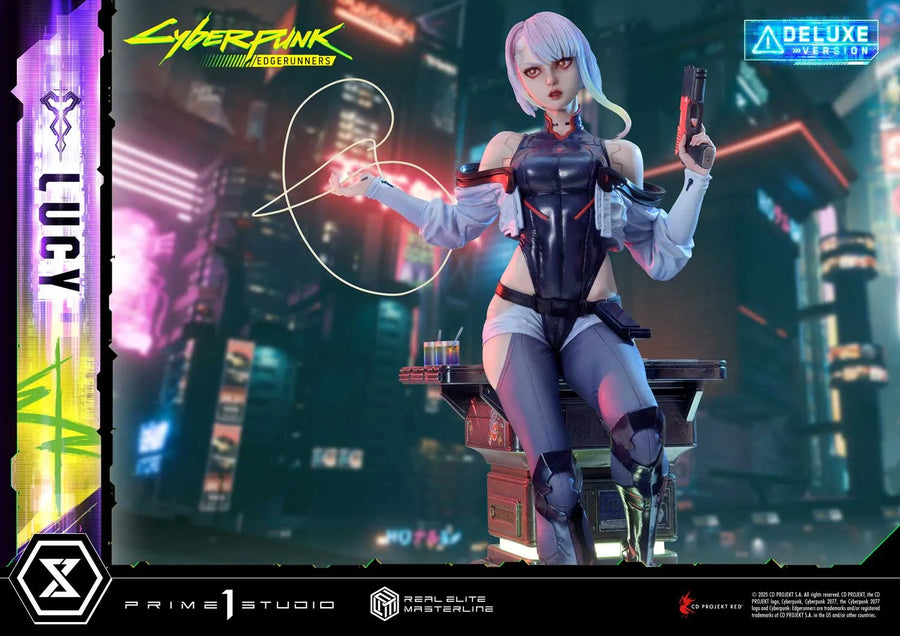 Lucy (Deluxe Bonus Version) Cyberpunk: Edgerunners – Prime1Studio – ActionFigure Brasil