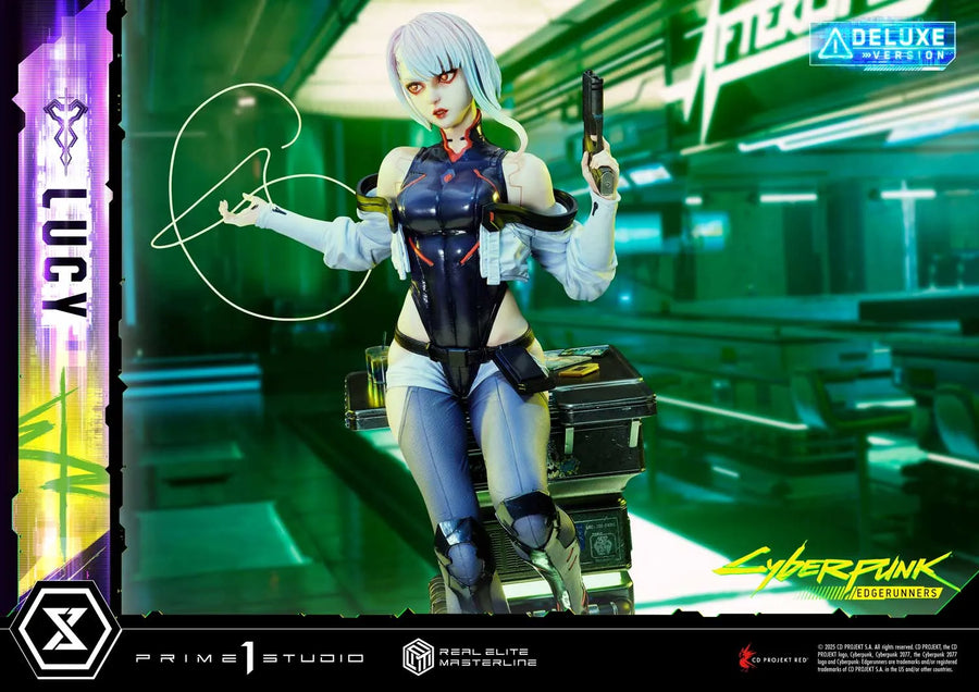 Lucy (Deluxe Bonus Version) Cyberpunk: Edgerunners – Prime1Studio – ActionFigure Brasil