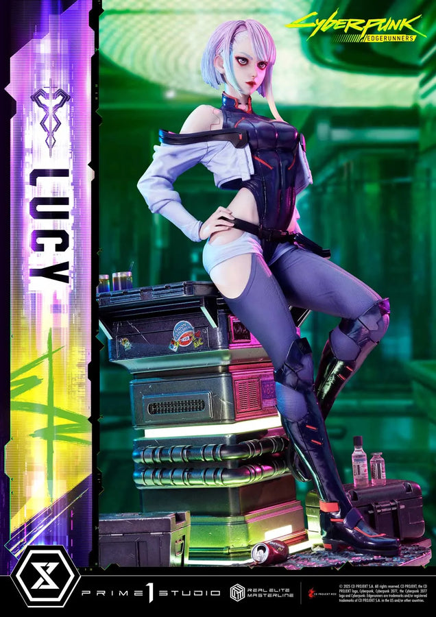 Lucy (Deluxe Bonus Version) Cyberpunk: Edgerunners – Prime1Studio – ActionFigure Brasil