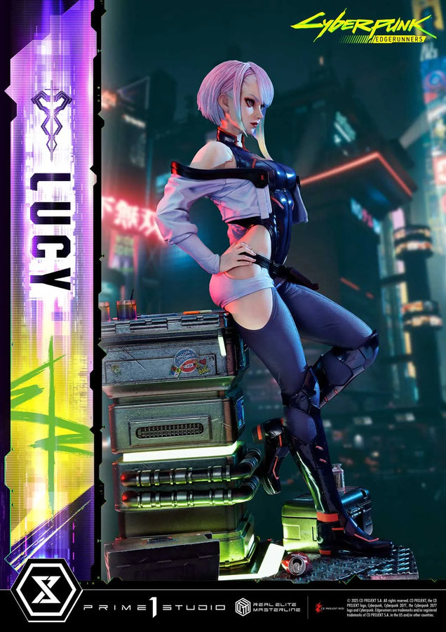 Lucy (Deluxe Bonus Version) Cyberpunk: Edgerunners – Prime1Studio – ActionFigure Brasil