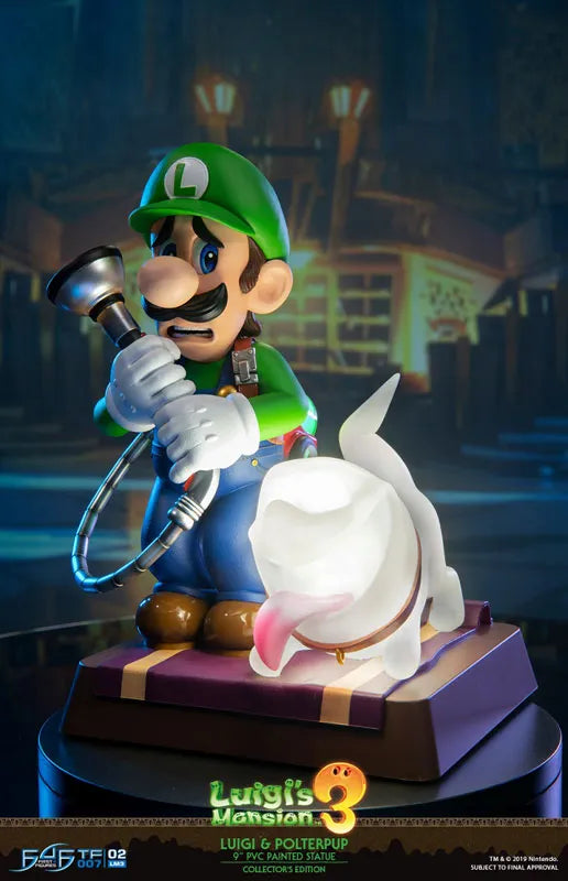 Luigi's Mansion 3/ Luigi 9 Inch PVC Statue Collector Editionㅤ – First 4 Figures – ActionFigureBrasil
