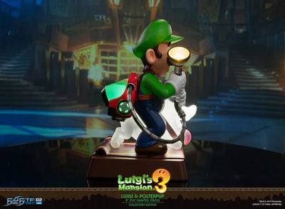 Luigi's Mansion 3/ Luigi 9 Inch PVC Statue Collector Editionㅤ – First 4 Figures – ActionFigureBrasil — close