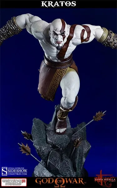 Lunging Kratos – Gaming Heads – ActionFigure Brasil — embalagem
