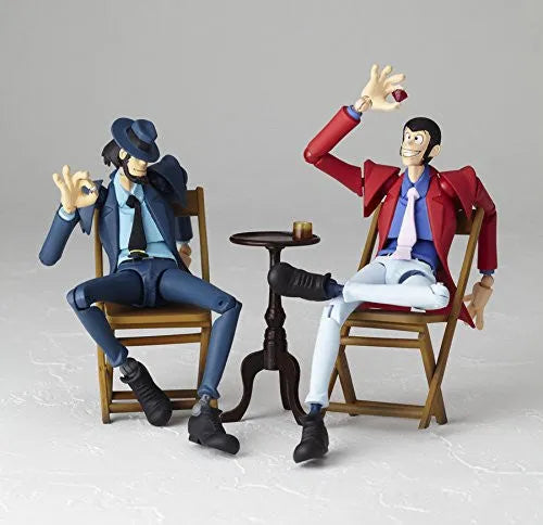 Lupin III - Jigen Daisuke - Legacy of Revoltech LR-026 - Revoltech No.098 (Kaiyodo)ㅤ – Kaiyodo – ActionFigureBrasil
