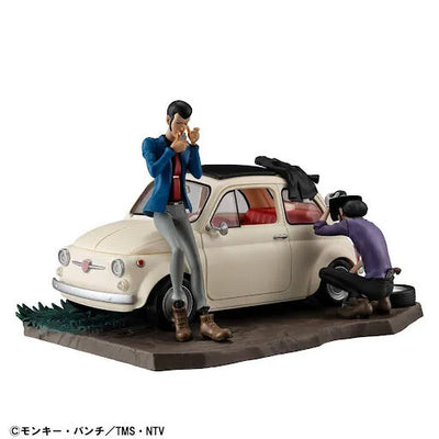 Lupin III - Jigen Daisuke - Lupin the 3rd - Lupin the Gallery - 1/20 - Punk at Dawn! (MegaHouse)ㅤ – MegaHouse – ActionFigureBrasil