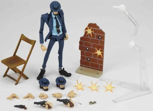 Lupin III - Jigen Daisuke - Revoltech - Legacy of Revoltech - No. 098 (Kaiyodo)ㅤ – Kaiyodo – ActionFigure Brasil