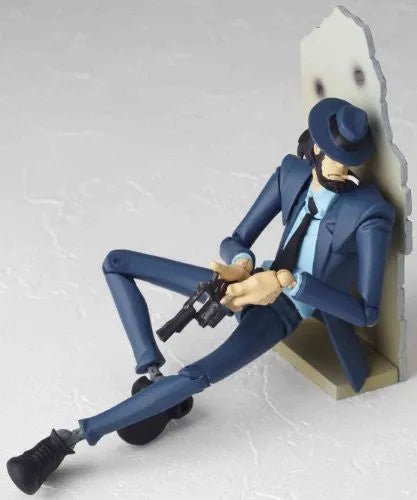 Lupin III - Jigen Daisuke - Revoltech - Legacy of Revoltech - No. 098 (Kaiyodo)ㅤ – Kaiyodo – ActionFigure Brasil