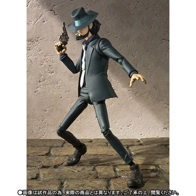 Lupin III - Jigen Daisuke - S.H.Figuarts (Bandai)ㅤ – Bandai – ActionFigure Brasil — ângulo diferente