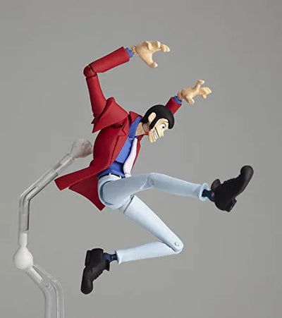 Lupin III - Lupin the 3rd - Legacy of Revoltech LR-025 - Revoltech No.097 (Kaiyodo)ㅤ – Kaiyodo – ActionFigure Brasil — ângulo diferente