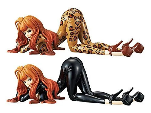 Lupin III - Mine Fujiko - Groovy Baby Shot VI - Black and Leopard Setㅤ – Banpresto – ActionFigure Brasil