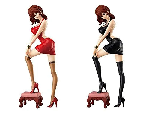 Lupin III Part5 - Mine Fujiko - Glitter & Glamours - Black, II - Red, II - Setㅤ – Banpresto – ActionFigure Brasil
