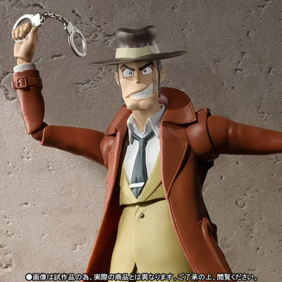 Lupin III Zenigata Koichi S.H.Figuarts (Bandai)ㅤ – Bandai – ActionFigureBrasil