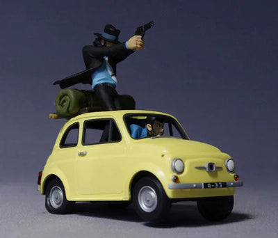 "Lupin the 3rd" Treasure On Desk Figure act. 1 -Tsuiseki- Lupin the 3rd & Jigenㅤ – Gantaku – ActionFigure Brasil — embalagem