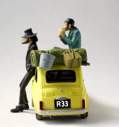 "Lupin the 3rd" Treasure On Desk Figure act. 2 Tabijiㅤ – Gantaku – ActionFigure Brasil — ângulo diferente