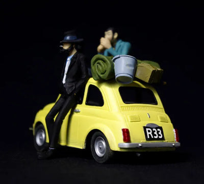 "Lupin the 3rd" Treasure On Desk Figure act. 2 Tabijiㅤ – Gantaku – ActionFigure Brasil — close