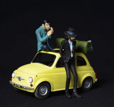 "Lupin the 3rd" Treasure On Desk Figure act. 2 Tabijiㅤ – Gantaku – ActionFigure Brasil — ambientada