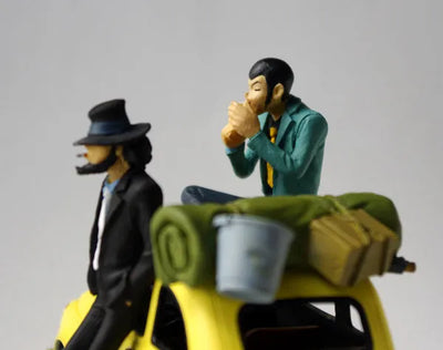 "Lupin the 3rd" Treasure On Desk Figure act. 2 Tabijiㅤ – Gantaku – ActionFigure Brasil — com base expositora