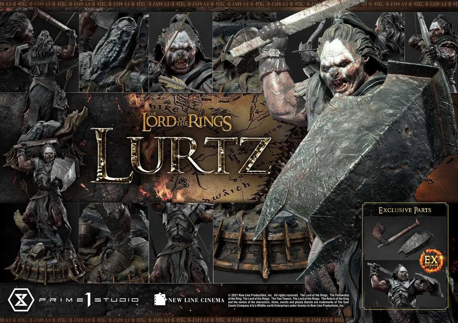 Lurtz (Exclusive Version) The Lord of the Rings (Film) – Prime1Studio – ActionFigure Brasil