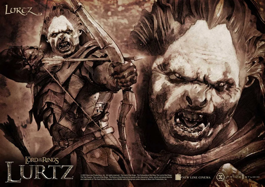 Lurtz (Regular Version) The Lord of the Rings (Film) – Prime1Studio – ActionFigure Brasil