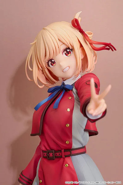 Lycoris Recoil - Nishikigi Chisato - 1/6 - Key Visual Ver. (Good Smile Company)ㅤ – Good Smile Company – ActionFigureBrasil — com base expositora